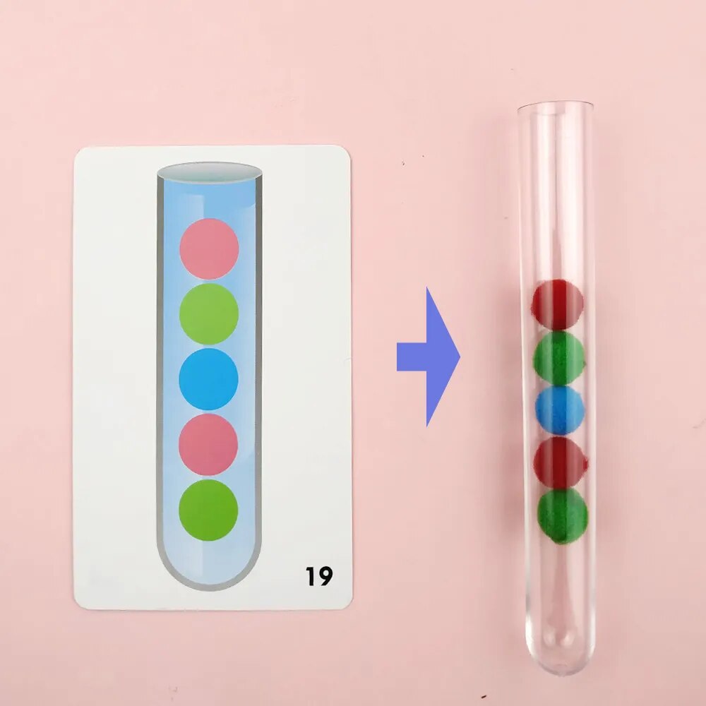 פאזל מיון צבעים