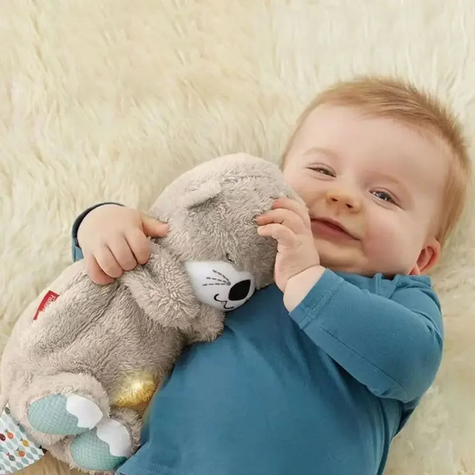 בובה קטיפה נושמת ורכה עם אור ומוזיקה במיוחד לשינה עמוקה ורגועה